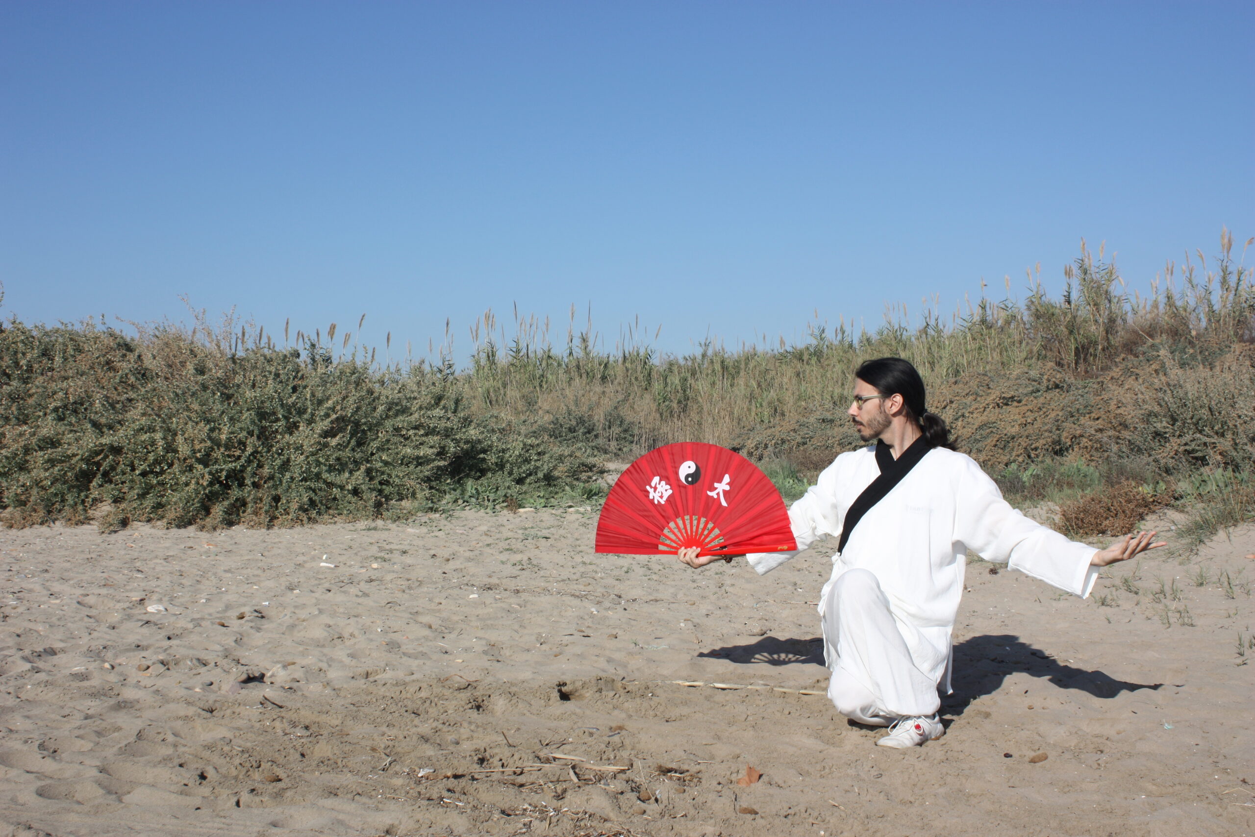 Curso de Taichi con abanico